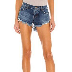 NWT One Teaspoon Sz 26/2 Dukes Low Waist Mini Denim Jean Cut Off Dakota Shorts